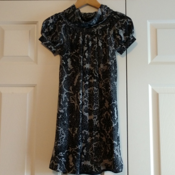 Ruby Rox Dresses & Skirts - Ruby Rox Dress Black Gray Puff Sleeve Size Small